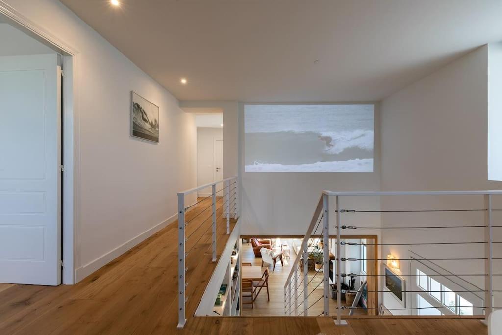 Beautiful Beach House In Front Of The Ocean Biarritz Bagian luar foto